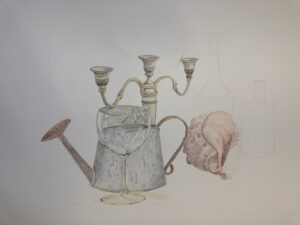 drawing in progress - shell added